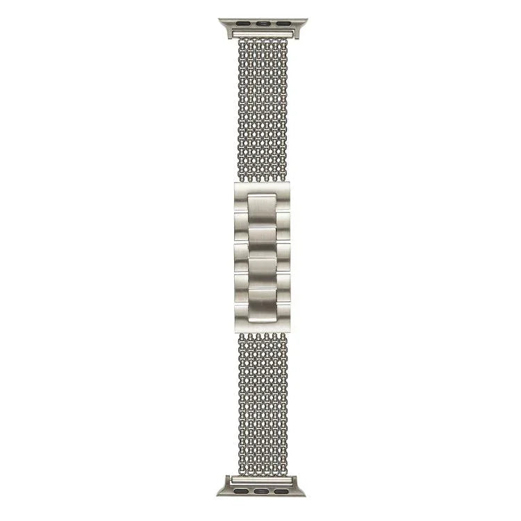 6-Chain Stainless Steel Watch Band, For Apple Watch 46mm / 49mm / 45mm / 44mm, For Apple Watch 42mm / 41mm / 40mm / 38mm