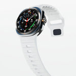 Kalebol Wave Reverse Buckle Silicone Strap, For Samsung Galaxy Watch Ultra 47mm / Ultra 2025