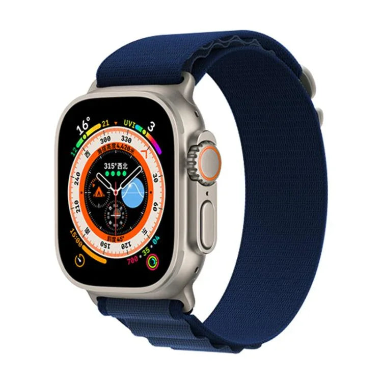 Kalebol Aline Nylon Loop Watch Band, For Apple Watch 46mm / 49mm / 45mm / 44mm, For Apple Watch 42mm / 41mm / 40mm / 38mm