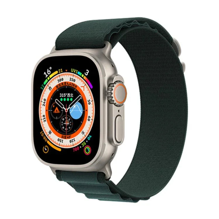 Kalebol Aline Nylon Loop Watch Band, For Apple Watch 46mm / 49mm / 45mm / 44mm, For Apple Watch 42mm / 41mm / 40mm / 38mm
