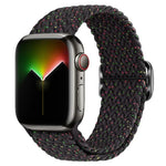 Kalebol Eight Buckle Nylon Braided Watch Band, For Apple Watch 46mm / 49mm / 45mm / 44mm, For Apple Watch 42mm / 41mm / 40mm / 38mm
