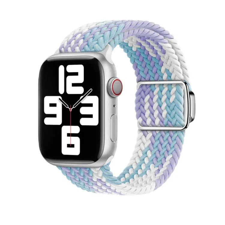 Kalebol Nylon Loop Magnetic Buckle Watch Band, For Apple Watch 46mm / 49mm / 45mm / 44mm, For Apple Watch 42mm / 41mm / 40mm / 38mm