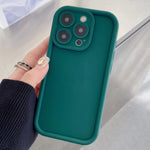 Shockproof Frame Frosted Precise Hole TPU Phone Case, For iPhone 17e / 16e, For iPhone 17 Pro Max, For iPhone 17 Pro, For iPhone 17, For iPhone Air, For iPhone 16 Pro Max