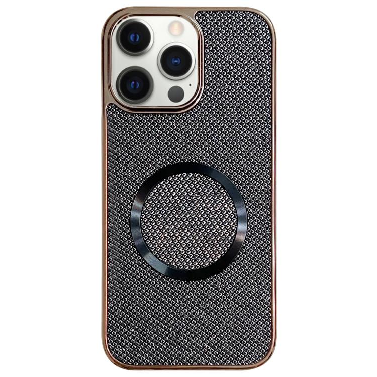 Electroplating PC Glitter Grain MagSafe Phone Case, For iPhone 13, For iPhone 12, For iPhone 12 Pro Max, For iPhone 12 Pro, For iPhone 11 Pro Max, For iPhone 11, For iPhone 11 Pro