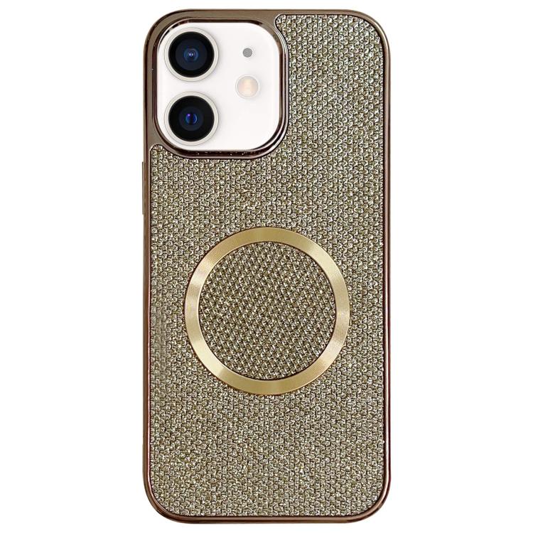 Electroplating PC Glitter Grain MagSafe Phone Case, For iPhone 13, For iPhone 12, For iPhone 12 Pro Max, For iPhone 12 Pro, For iPhone 11 Pro Max, For iPhone 11, For iPhone 11 Pro