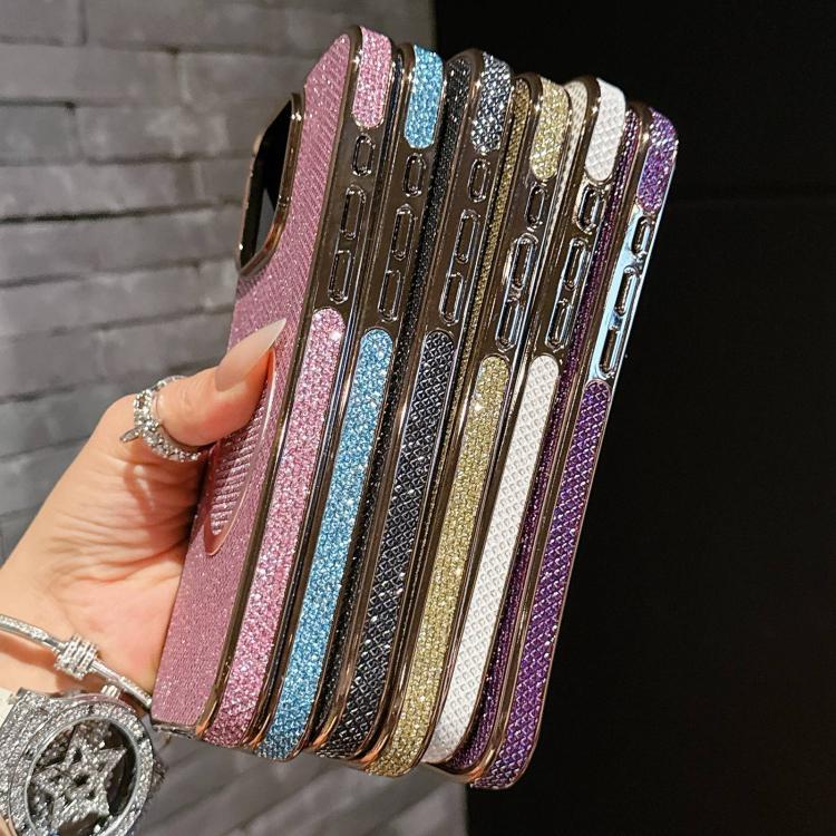 Electroplating PC Glitter Grain MagSafe Phone Case, For iPhone 17 Pro Max, For iPhone 17 Pro, For iPhone 16 Pro Max, For iPhone 16 Pro, For iPhone 16 Plus, For iPhone 16, For iPhone 15 Pro Max, For iPhone 15 Pro