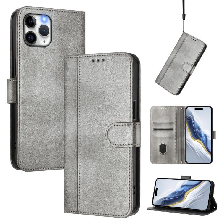 Line Splicing Buckle Retro Leather Phone Case, For iPhone 11 Pro Max, For iPhone 11, For iPhone 11 Pro, For iPhone X / XS, For iPhone XR, For iPhone XS Max