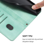 Line Splicing Buckle Retro Leather Phone Case, For iPhone 7 Plus / 8 Plus
