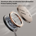 MOMAX UD32L Q2.Mag Portable Qi2 Magnetic Wireless Charger 15W, UD32L