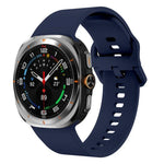 Solid Color Colorful Buckle Silicone Watch Band, For Samsung Galaxy Watch Ultra 47mm / Ultra 2025
