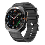 Solid Color Sports Silicone Watch Band, For Samsung Galaxy Watch Ultra 47mm / Ultra 2025