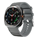 Solid Color Sports Silicone Watch Band, For Samsung Galaxy Watch Ultra 47mm / Ultra 2025