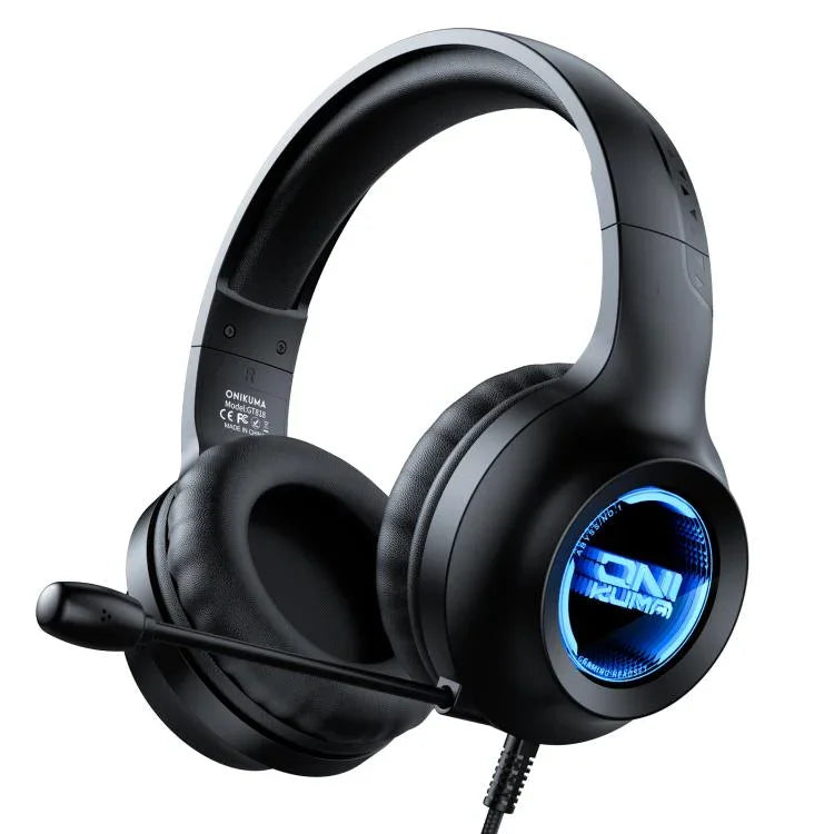 ONIKUMA X36 Abyss Lamp Effect 40mm Custom Drive Unit Game Headphones