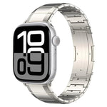 One-Bead Pure Titanium Buckle Watch Band, For Apple Watch 46mm / 49mm / 45mm / 44mm, For Apple Watch 42mm / 41mm / 40mm / 38mm
