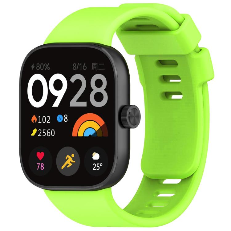xDfind Solid Color Silicone Sports Watch Band, For Xiaomi Smart Band 10 Pro / 9 Pro / 8 Pro, For Redmi Watch 6 / 5 /  4