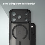 Armor Glaze MagSafe Magnetic Phone Case, For iPhone 17 Pro Max, For iPhone 17 Pro, For iPhone 17, For iPhone Air