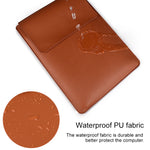 PU05 Sleeve Leather Case Carrying Bag with Small Storage Bag, for 13.3 inch Laptop, for 14.1 inch Laptop, for 15.4 inch Laptop