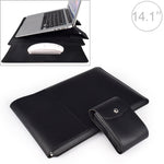 PU05 Sleeve Leather Case Carrying Bag with Small Storage Bag, for 13.3 inch Laptop, for 14.1 inch Laptop, for 15.4 inch Laptop