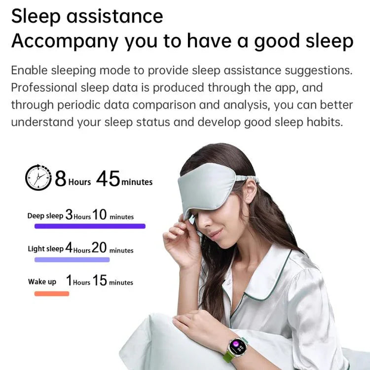 H78 1.43 inch AMOLED Screen Health & Fitness Smart Watch IP67 Waterproof Support BT Call