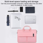 ST08 Handheld Briefcase Carrying Storage Bag without Shoulder Strap, for 13.3 inch Laptop, for 14.1 inch Laptop, for 15.4 inch Laptop, for 15.6 inch Laptop