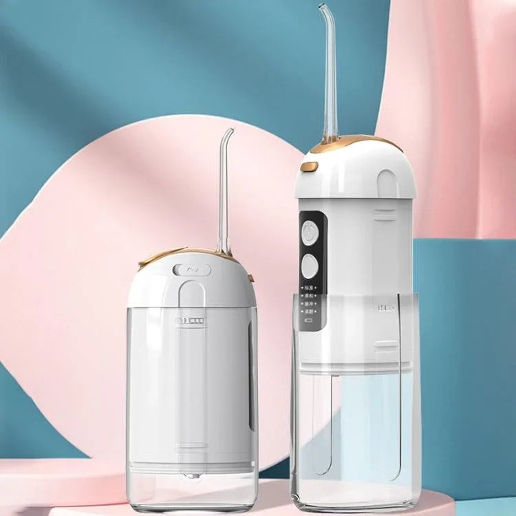 FY-B302 Smart Oral Teeth Irrigator Portable Retractable Electric Water Flosser, 200ml Water Tank, FY-B302