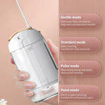 FY-B302 Smart Oral Teeth Irrigator Portable Retractable Electric Water Flosser, 200ml Water Tank, FY-B302