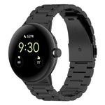 xDfind Three Beads Quick Release Metal Watch Band, For Google Pixel Watch 5 / 4 / 3 / 2 / 1 41mm, For Google Pixel Watch 5 / 4 / 3 45mm