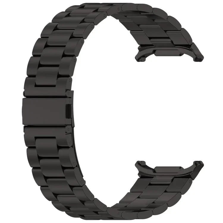 xDfind Three Beads Metal Watch Band, For Samsung Galaxy Watch Ultra 47mm, For Samsung Galaxy Watch 7 / FE / 6 / 5 / 4, For Samsung Galaxy Fit3