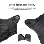 SOMAN MG-24 Motorcycle Sheepskin Gloves Touch Screen Off-road Riding Retro Gloves, M, L