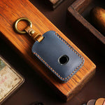 For Mazda Axela Hallmo B023 Crazy Horse Cowhide Car Key Protection Cover, For Mazda Axela