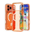 Terminator Style Glitter Powder MagSafe Magnetic Phone Case, For iPhone 18 Pro / 17 Pro, For iPhone 18 Pro Max / 17 Pro Max, For iPhone 17, For iPhone Air