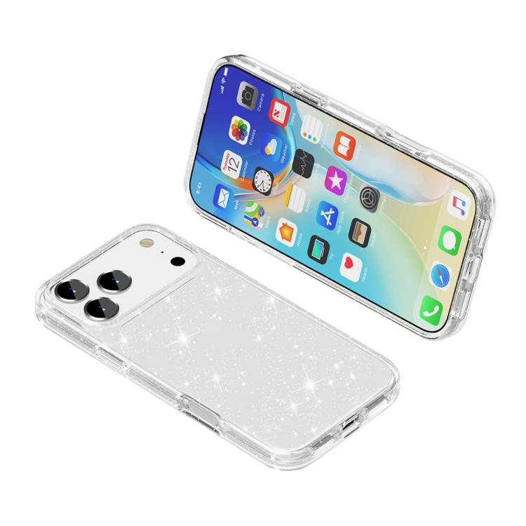 Shockproof Terminator Glitter Powder Phone Case, For iPhone 17 Pro Max, For iPhone 17 Pro, For iPhone 17, For iPhone Air