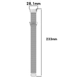 xDfind Milanese Magnetic Metal Steel Mesh Watch Band, For Redmi Watch 3