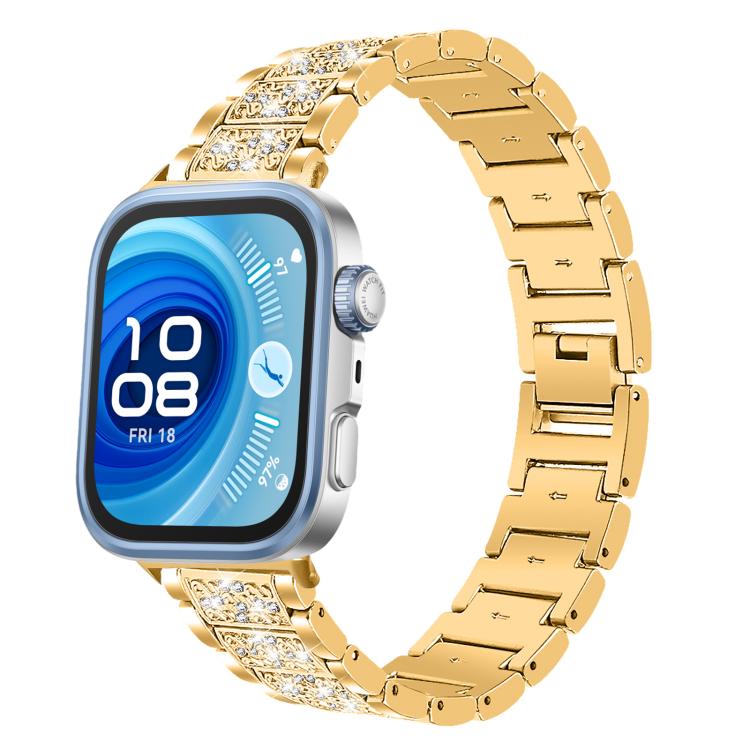 xDfind Diamond Jewelry Stainless Steel Watch Band, For Huawei Watch Fit 5 / Fit 5 Pro 20mm, For Huawei Band 10 / 9 / 8 14mm