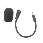 For Turtle Beach Ear Force PX4 / PX5 Gaming Headset Gooseneck Intercom Microphone, 2.5mm Straight, 3.5mm Straight