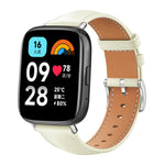 xDfind Flat Head Black Shark Fine Grain Leather Watch Band, For Xiaomi Band 10 Pro / 9 Pro / Redmi Watch 6, For Redmi Watch 3 Active / Lite 20mm, For Redmi Watch 3 20mm