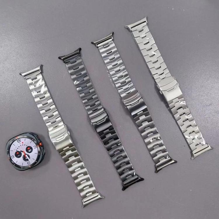 Safety Buckle Titanium Alloy Watch Band, For Samsung Galaxy Watch Ultra 47mm / Ultra 2025