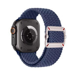 Double Loop Mechanical Buckle Nylon Braid Watch Band, For Apple Watch 42mm / 41mm / 40mm / 38mm