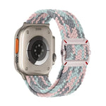 Double Loop Mechanical Buckle Nylon Braid Watch Band, For Apple Watch 42mm / 41mm / 40mm / 38mm