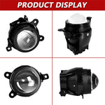 T11 2pcs/Pack 55W 3 inch High Power Dual Lens Fog Light, Low Holder for LADA Priora 2007-2013, High Holder for LADA VAZ 2170 / 2171 / 2072, Left and Right Oblique Angle for LADA 2190 / 2192