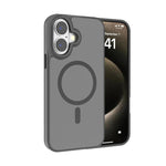 Kalebol Metal Lens Frame MagSafe Frosted PC Phone Case, For iPhone 17 Pro Max, For iPhone 17 Pro, For iPhone 17, For iPhone Air, For iPhone 16 Pro Max