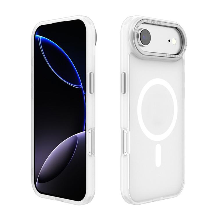Kalebol Metal Lens Frame MagSafe Frosted PC Phone Case, For iPhone 17 Pro Max, For iPhone 17 Pro, For iPhone 17, For iPhone Air, For iPhone 16 Pro Max