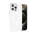 Kalebol Metal Lens Frame MagSafe Frosted PC Phone Case, For iPhone 16 Pro, For iPhone 16 Plus, For iPhone 16, For iPhone 15 Pro Max, For iPhone 15 Pro