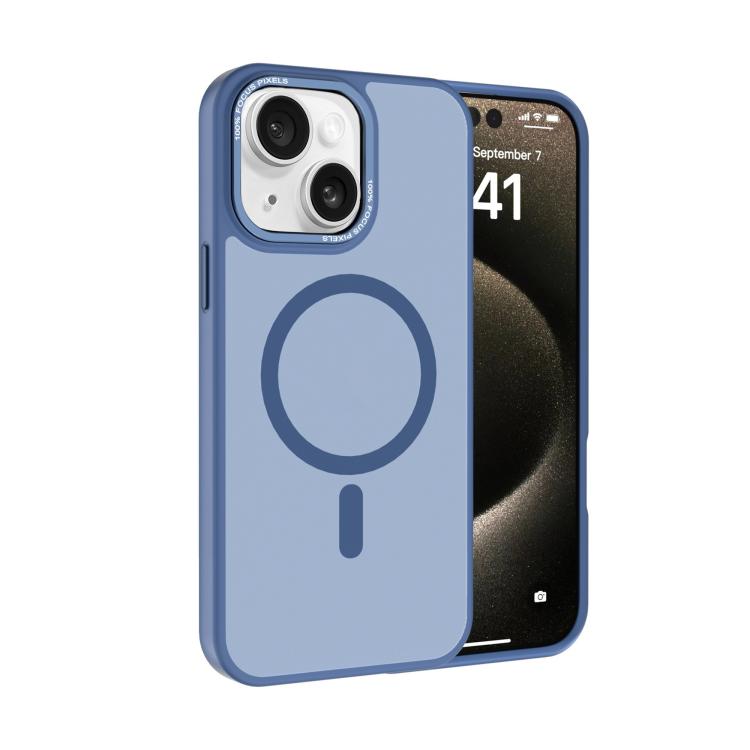 Kalebol Metal Lens Frame MagSafe Frosted PC Phone Case, For iPhone 14 Pro Max, For iPhone 13 Pro Max, For iPhone 13 Pro, For iPhone 13