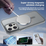 Kalebol Metal Lens Frame MagSafe Frosted PC Phone Case, For iPhone 17 Pro Max, For iPhone 17 Pro, For iPhone 17, For iPhone Air, For iPhone 16 Pro Max