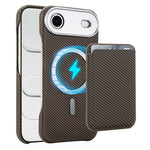 Carbon Fiber MagSafe Magnetic Card Holder Phone Case, For iPhone 17 Pro Max, For iPhone 17 Pro, For iPhone 17, For iPhone Air, For iPhone 16 Pro Max, iPhone 16 Pro, For iPhone 16 Plus, For iPhone 16, For iPhone 15 Pro Max