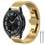 xDfind One-bead Bamboo Solid Stainless Steel Watch Band, 18mm, 20mm, 22mm, 14mm