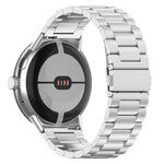 Tri-beads Flat Buckle Titanium Alloy Watch Band, For Google Pixel Watch 4 / 3 45mm, For Google Pixel Watch 4 / 3 / 2 / 1 41mm