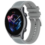 xDfind Hybrid Nylon Braid Silicone Watch Band, 22mm For Amazfit GTR 4 / GTR 3 / GTR 3 Pro, 20mm For Amazfit GTS4 Mini / GTS 3 / GTS 2