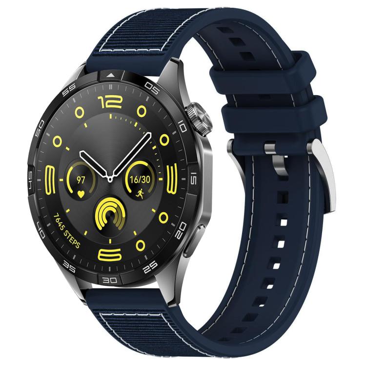 xDfind Hybrid Nylon Braid Silicone Watch Band, 22mm For Huawei Watch GT5/GT5 Pro/4/4 Pro, 20mm For Huawei Watch GT4 / GT3 / GT2